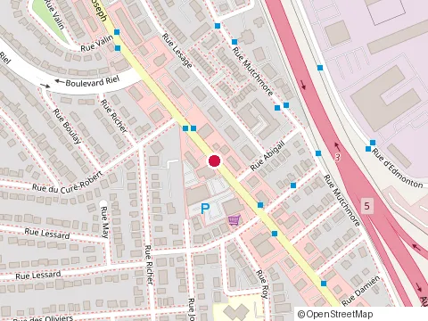 Location of Restaurant la Station at 611 Boulevard Saint-Joseph, Gatineau