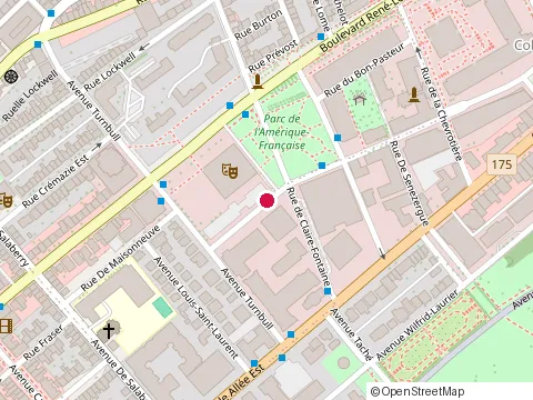 Location of Restaurant le 47E Parallele at 333  Rue Saint-Amable, Québec