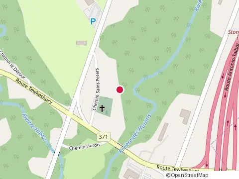 Location of Restaurant le St-Peter at 271  chemin St-Peter'S, Stoneham-et-Tewkesbury