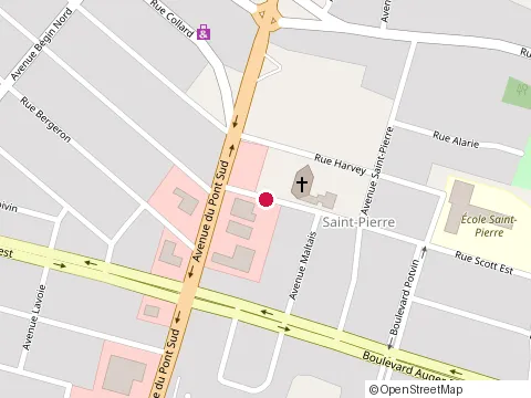 Location of Resto Roberto at 11 Rue Scott E, Alma