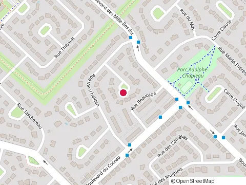 Location of Revêtements Rydel - Laval/ Laurentides at 594 Carr Mathieu, Sainte-Thérèse