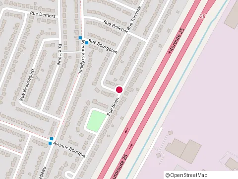 Location of Robix Electrique Inc. at 660 Rue Brien, Mascouche