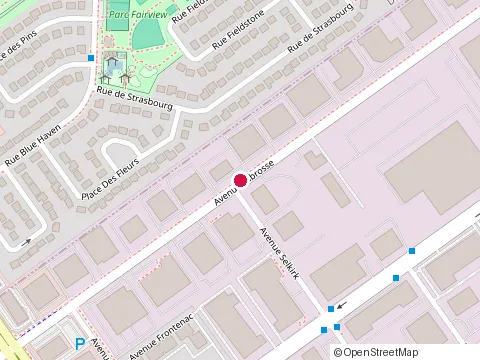 Location of Rocartz at 114 Labrosse Ave, Pointe-Claire