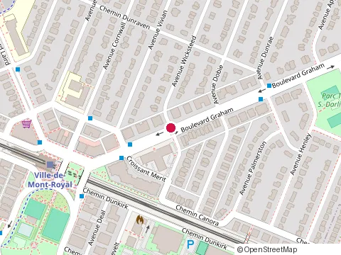 Location of Rockland Sport at 115-1320 boulevard Graham, Mont-Royal