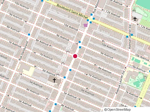 Location of Rôtisserie Piri Piri (Masson) at 3038 Rue Masson, Montréal
