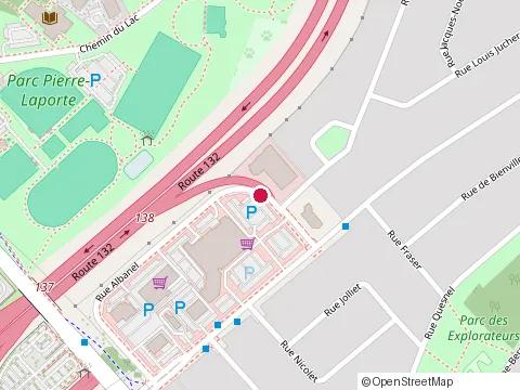 Location of Rotisserie St-Hubert at 500 Rue Albanel, Boucherville