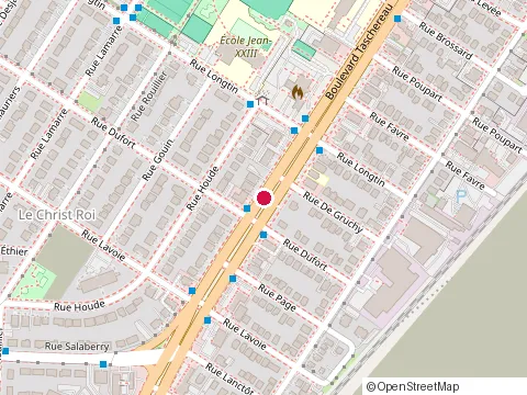 Location of Rôtisseries Benny at 650 Taschereau Blvd, La Prairie