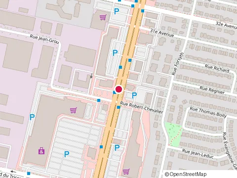 Location of Rôtisseries Benny & au Coq at 12825 Sherbrooke St E, Québec