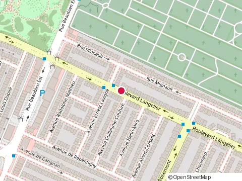 Location of Sabbagh Raymond Dr at 5989 Boulevard Langelier, Montréal