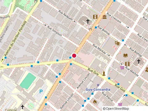 Location of Salon N. at 200-1472 Rue Sherbrooke O, Montréal