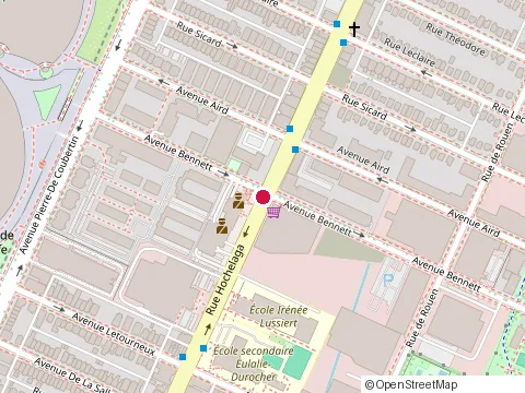 Location of Samcon Bennett Inc at 4550 Rue Hochelaga, Montréal
