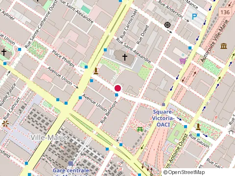 Location of Sdrcc - Crdsc at 950-1080 Cote du Beaver Hall, Montréal