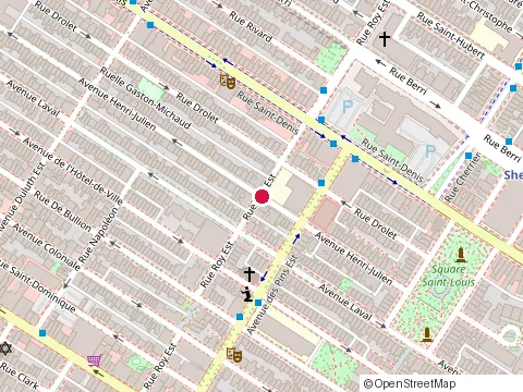 Location of Se Cloud Experts at Bureau / Office 209 225 Rue Roy E, Montréal