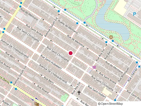 Location of Sébastien Beaulieu-Drolet Massothérapeute at 3985 Rue Saint-André, Montréal