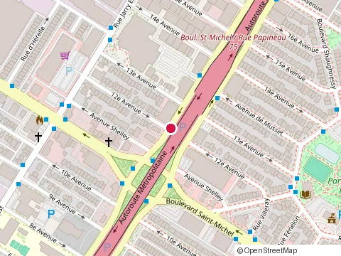 Location of Service Public Urg-Ence at 7971 avenue 12E, Montréal