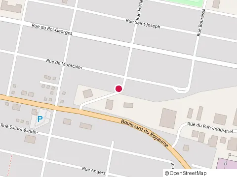 Location of Services-Construction Roch Inc at 2025 Rue Fortier, Jonquière