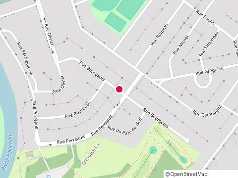 Location of Sg Construction at 100 Rue François Bourgeois, Victoriaville
