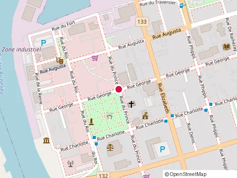 Location of Shaker Cuisine & Mixologie Sorel-Tracy at 48 Rue du Prince, Sorel-Tracy