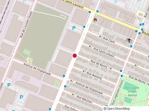 Location of Shay Esthetics at 111 Rue Chabanel O Ste 604, Montréal