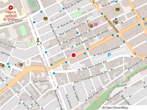 Location of Sigmund at 125 Boulevard Charest E Bureau 304, Québec