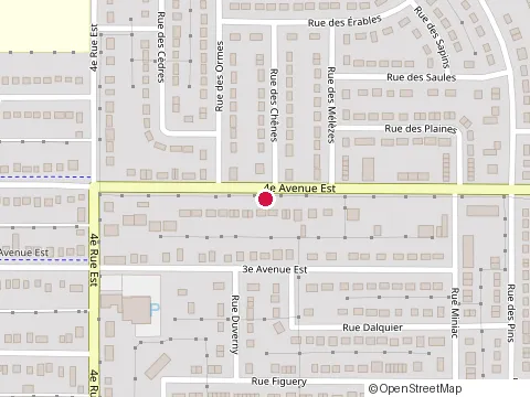 Location of Solution Thermo at 652 Rue des Chênes, Amos