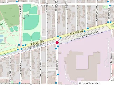 Location of Solutions-Marquage at 385 6E Avenue, Lachine