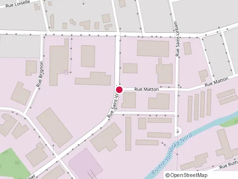 Location of Soresto Granby at 411 Rue Saint-Vallier #100, Granby