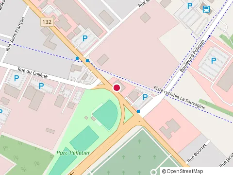 Location of St-Hubert at 381 boulevard Fiset, Sorel-Tracy