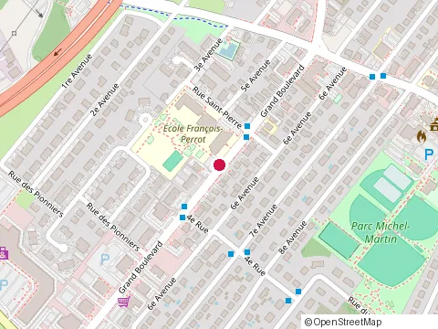 Location of Station des Sports - l'Île-Perrot at 336 Grand Boulevard, L'Île-Perrot