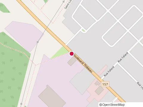 Location of Stratos Pizzeria at 1130 Bd Thibeau, Trois-Rivières