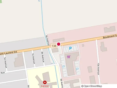 Location of Stratos Pizzeria at 420 Bd St Laurent E, Louiseville