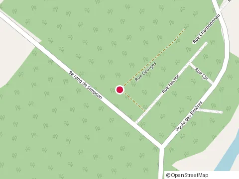 Location of Stratos Pizzeria at 4532 Bd Saint-Joseph, Saint-Nicéphore