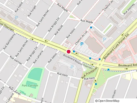 Location of Sushi Sama (Longueuil) at Unitd Boulevard Roland-Therrien 1601, Longueuil