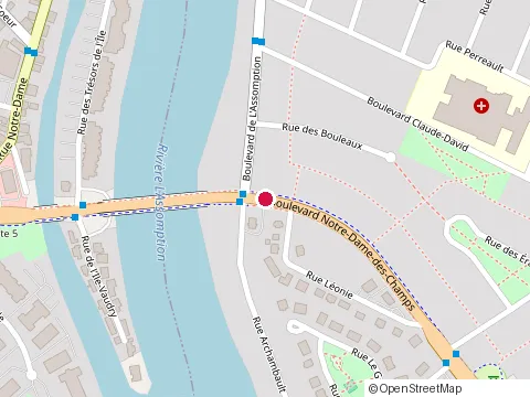 Location of Sylvie Boucher Physiothérapie at 324 Boulevard Notre-Dame-des-Champs, Repentigny