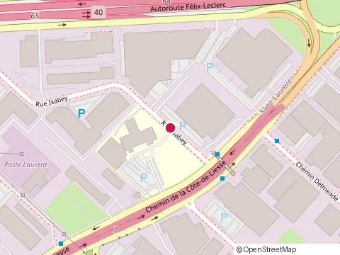 Location of Tactron Construction at 398 Rue Isabey #220, Saint-Laurent