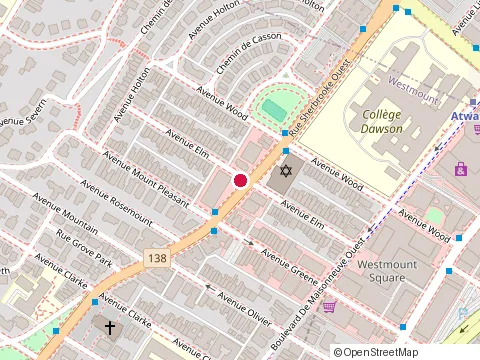 Location of The Ent Specialty Group at 4141 Rue Sherbrooke O Suite 625, Westmount