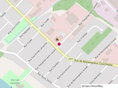 Location of Thermoforme d'Amérique Inc at 970 Th-St-Laurent, Nicolet