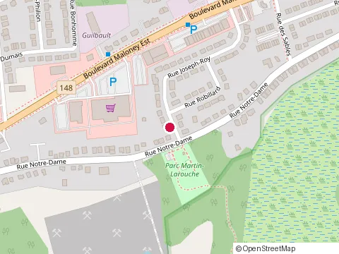 Location of Tite Frette at 922 Boulevard Maloney E, Gatineau