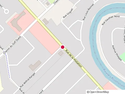Location of Topla! Joliette at 128 Rue de la Visitation, Saint-Charles-Borromée