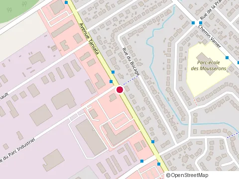 Location of Topla! Saint-Jean-Chrysostome at 798 avenue Taniata, Saint-Jean-Chrysostome