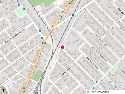 Location of Toucher l'Équilibre-Mélanie Massouty Massothérapie at 5472 de la Rapsodie Rue, Lévis