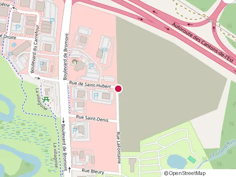 Location of Toujours Mikes at 22 Rue de Saint-Hubert, Bromont