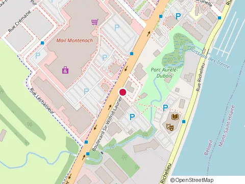 Location of Toujours Mikes at 516 Boulevard Sir Wilfrid Laurier, Beloeil