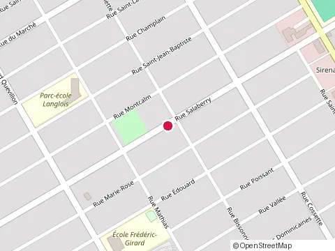 Location of Tournant at 414 Rue Salaberry O, Salaberry-de-Valleyfield