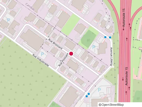 Location of Tower Scaffold Services Inc at 161 Rue Brossard, Delson