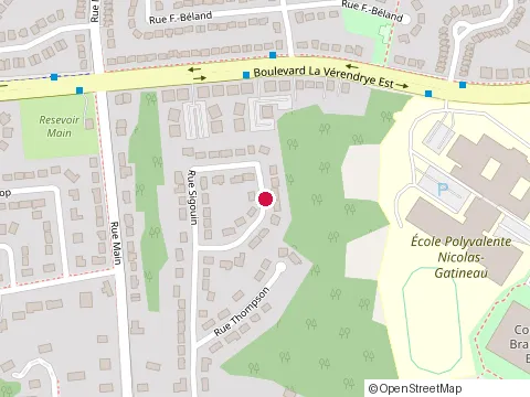 Location of Tremblay Pierre at 652 Rue Sigouin, Gatineau