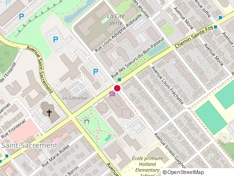 Location of Union Life at 206-830 avenue Ernest-Gagnon, Québec