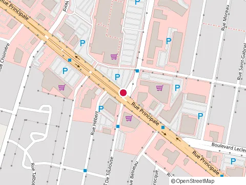 Location of Valentine at 725 Rue Principale, Granby