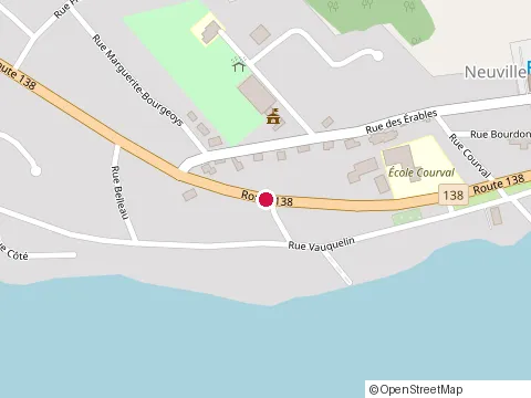 Location of Valentine at 2E Rang Sortie 285 Aut. 40 Halte Routière 580, Neuville