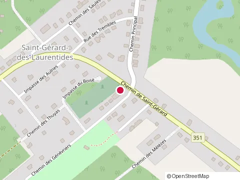 Location of Véronique Bédard Massothérapie – Huma Rituel | Shawinigan at 1385 Chemin Principal, Shawinigan